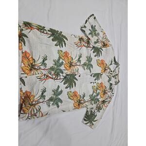 joe marlin hawaiian shirt medium (4a)